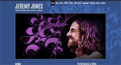 Desktop Screenshot of jeremyjonesmusic.com